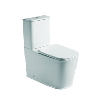 Унітаз-компакт Volle Puerta Rimless без оботковий  з сидінням Slim slow-closing(13-16-075)