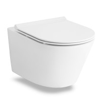 Унитаз подвесной Volle Nemo Rimless без оботковий с сиденьем Slim slow-closing(13-17-316)