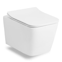 Унітаз підвісний Volle Libra Rimless без оботковий з сидінням Slim slow-closing(13-41-160)