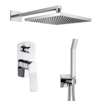 Душова система прихованого монтажу Volle SOLO хром (SET20220117) 