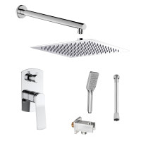 Душова система прихованого монтажу Volle SOLO хром (SET20220111) 