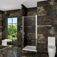 Душові двері в нішу розпашні Primera INTRL1110 100*190 ліві