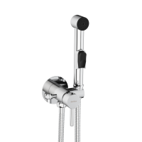 Змішувач, що монтується в стіну, з гігієнічним душем та тримачем Damixa 211000000 Option