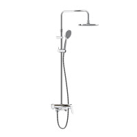 Душова система з ванно-душовим змішувачем-полицею Damixa 977730000 Jupiter