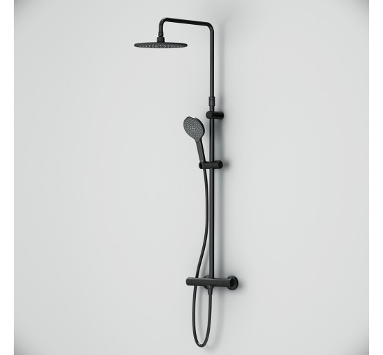 Душевая система ShowerSpot с термостатом, черный AM.PM F0780422 Like