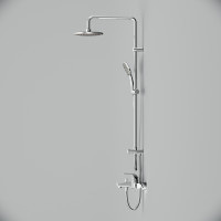 Набор 2в1: душевая система, смеситель для ванны/душа AM.PM F4087514 Sense