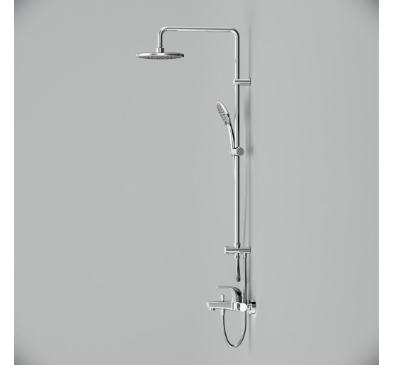 Набор 2в1: душевая система, смеситель для ванны/душа AM.PM F4087514 Sense
