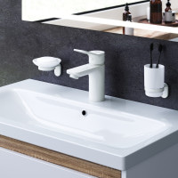 Змішувач для раковини, білий AM.PM F85A02133 X-Joy