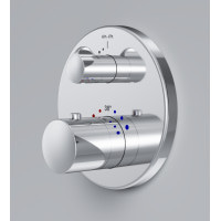 Змішувач для душу, який монтується у стіну, з термостатом AM.PM F8075600 Like
