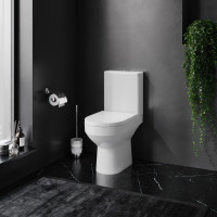 Унітаз-компакт безобідковий FlashClean з сидінням мікроліфт AM.PM C708600SC Spirit 2.0