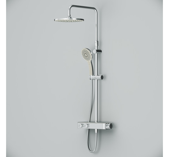 Душова система ShowerSpot з термостатом AM.PM F0750A400 Inspire 2.0