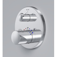 Змішувач для ванни та душу, який монтується у стіну, з термостатом AM.PM F8085500 Like