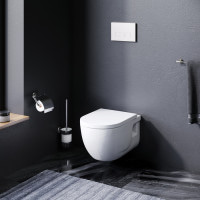 Підвісний унітаз FlashClean з сидінням мікроліфт AM.PM C801701SC Like