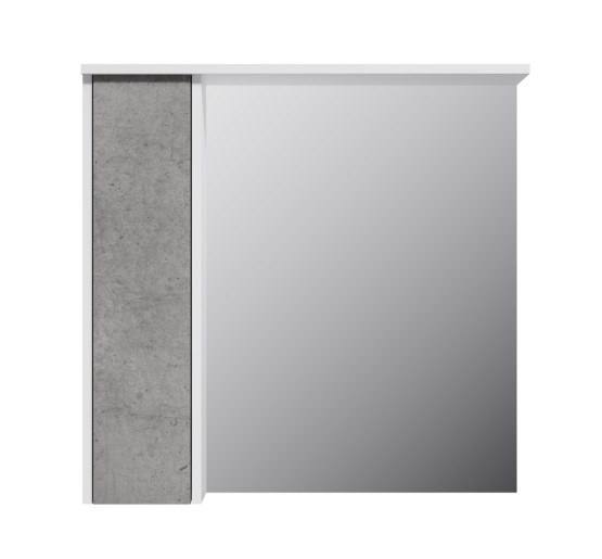 Зеркальный шкаф с подсветкой 75см, левый, базальт AM.PM M91MPL0751BF38 GEM S