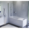 Душова шторка для ванни 80х140 см, роспашна AM.PM WU90BS-D080-140CT Gem
