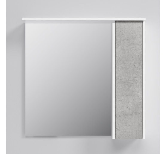 Зеркальный шкаф с подсветкой 75см, правый, базальт AM.PM M91MPR0751BF38 GEM S