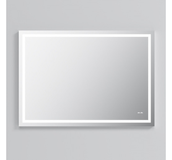 Зеркало с LED-подсветкой по периметру, 100 см AM.PM M91AMOX1001WG38 GEM