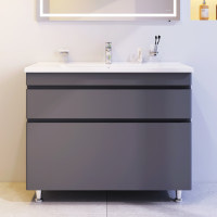 Тумба з раковиною, на підлогу, 100 см AM.PM M93A-FSX01002-WC01002GM38 Hit