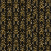 Плитка керамогранітна Art Deco Black Daiquiri Natural 297,5x297,5x9,9 Aparici