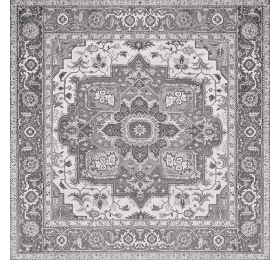 Плитка керамогранитная Kilim Black Natural 595,5x595,5x9 Aparici