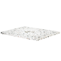 Кам`яна стільниця terrazzo для металевої консолі 500х600  