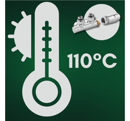 Дизайн крани радіаторні Invena, кутовий термостатичний комплект, срібний