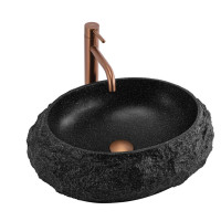 Умивальник STS Mika Black на стільницю