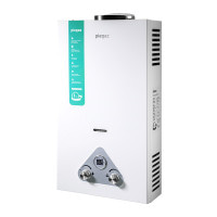 Газовий проточний водонагрівач Piegaz Hermes White