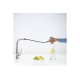 Смеситель Hansgrohe Metris Select 240 1jet кухонный с вытяжным изливом (14857000)