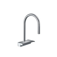Смеситель Hansgrohe Aquno Select M81 170 3jet кухонный с вытяжным изливом Sbox (73831000)
