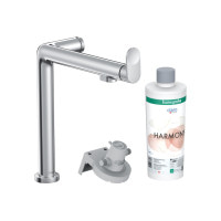 Змішувач Hansgrohe Aqittura M91 FilterSystem 240 1jet кухонний сет з Harmony (76802000) Chrome