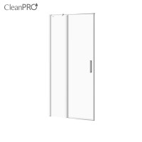 Душевая дверь распашная moduo 90x195 левостороннее прозрачное стекло Cersanit