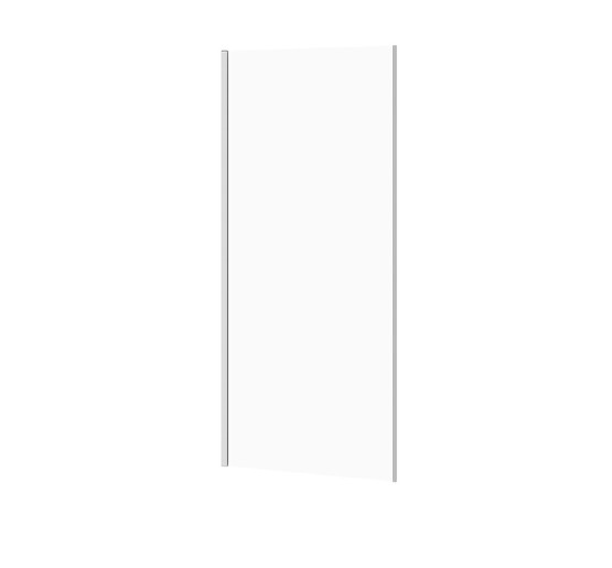Душевая стенка к распашным дверям crea 90x200 прозрачное стекло Cersanit