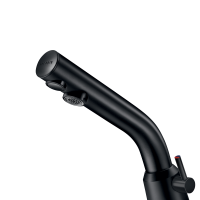 Сенсорний змішувач для раковини Delabie BLACK BINOPTIC MIX 230/12V 