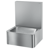 Гігієнічний умивальник з високою стінкою для лікарень, закладів охорони здоров`я та медичних кабінетів Delabie Higiena 