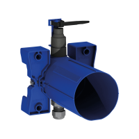 Водонепроникна коробка для прихованого монтажу для пісуарного клапана Delabie TEMPOMATIC 4 для літієвих батарей CR123 6 В 