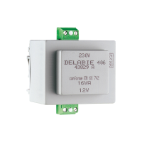 Трансформатор Delabie 230/12 В для електропостачання без коробки
