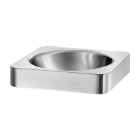 Антивандальная раковина на столешницу из нержавеющей стали Delabie QUADRA