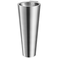 Умивальник підлоговий антивандальний з нержавіючої сталі Delabie BAILA 