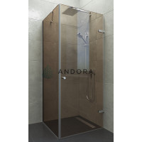 Душова кабіна Andora Breeze 80x100x200 скло bronze L/R
