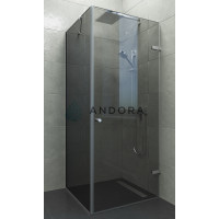Душова кабіна Andora Breeze 80x100x200 скло grafite L/R