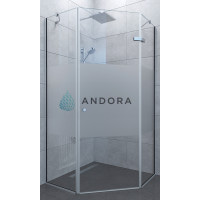 Душова кабіна Andora Palace 90x90x200 скло matzone L/R