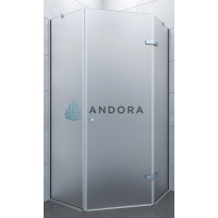 Душова кабіна Andora Palace 100x100x200 скло sateen L/R