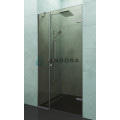 Душові двері Andora Relax 130x200 скло bronze