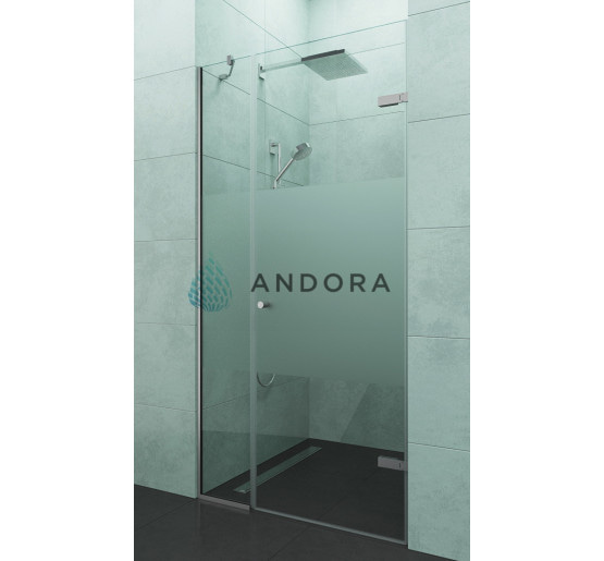 Душові двері Andora Relax 110x200 скло matzone