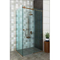 Душова кабіна ANDORA Line Bronze скло прозоре 90x120  