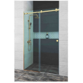 Душевые двери Andora Pasific Gold 140x200 стекло прозрачное