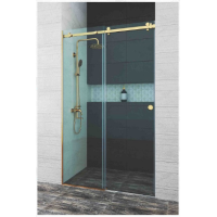 Душевые двери Andora Pasific Gold 150x200 стекло прозрачное