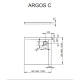 душовий піддон Radaway Argos C 80x80 (4AC88-01)