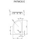 душовий піддон Radaway Patmos E 120x90 (4P91217-03R)